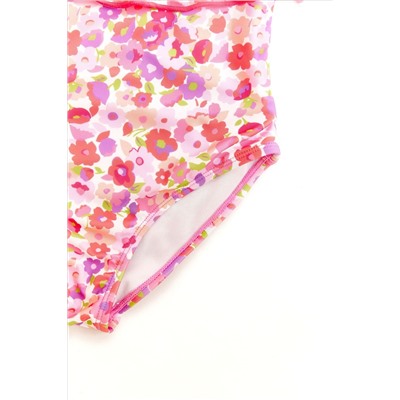 Nicole Miller Pink Floral Swimsuit