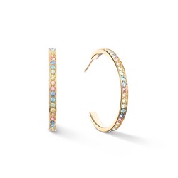 Серьги Multicolor-Pastel Gold Coeur de Lion Coeur de Lion