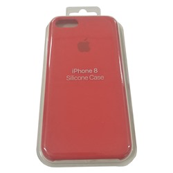 Силиконовый чехол для iPhone 7/8 красный