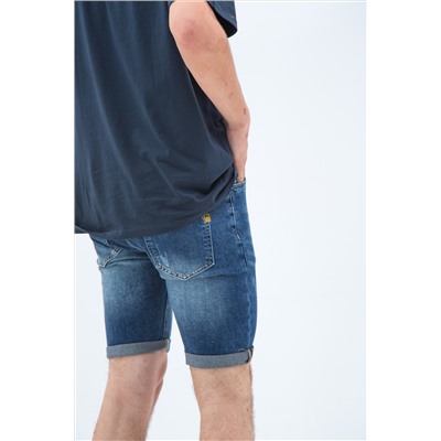 Шорты мужские джинс STOLNIK 835 + ремень