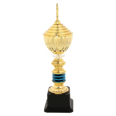 Кубок 176B, наградная фигура, золото, подставка пластик, 33 × 14 × 9,5 см.