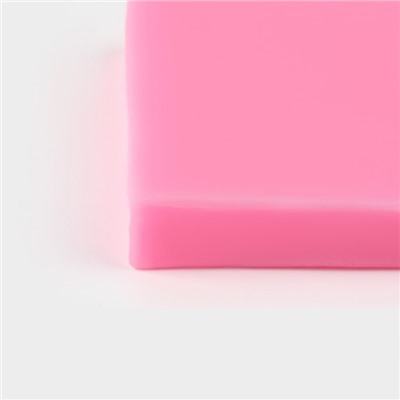 Молд «Половинки», силикон, 6×4,5×0,9 см, цвет розовый