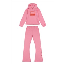 Elle Junior Girls Pink Tracksuit Set