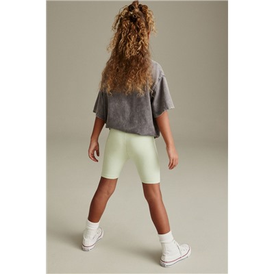 Purple/ Lime Green/ Charcoal Cycle Shorts 3 Pack (3-16yrs)