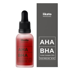 Likato Мультикислотный пилинг для лица с AHA+BHA 30%, 30 мл