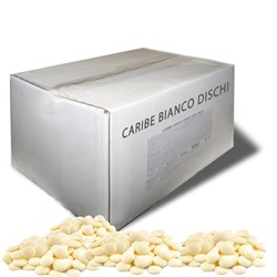 Глазурь белая Caribe Bianco Dischi диски, коробка 20 кг
