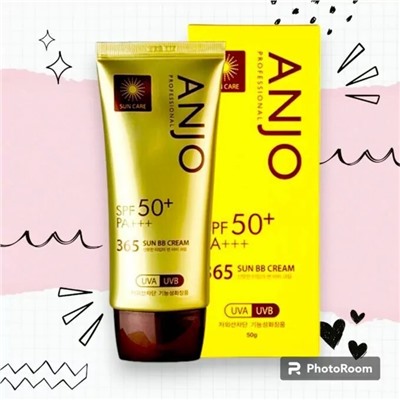 ANJO Professional Солнцезащитный ББ крем, 365 SUN BB CREAM SPF50+/PA+++50 гр