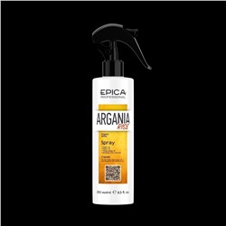Argania Rise ORGANIC Спрей для придания блеска волосам с комплексом масел, 250 мл.
