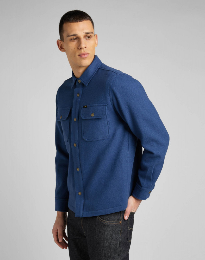 Lee 101 wool on sale overshirt