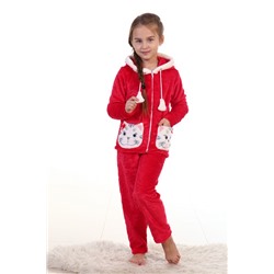 Пижама детская 7-106г (красный)