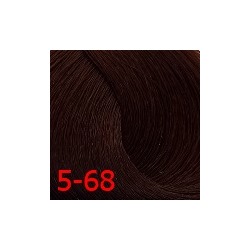 ДТ 5-68 стойкая крем-краска для волос Светлый коричневый шоколадный красный 60мл