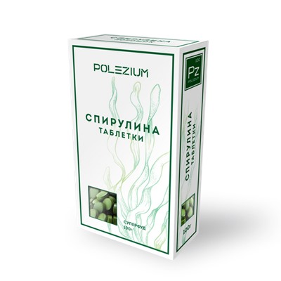 POLEZIUM "Спирулина таблетки" 100г