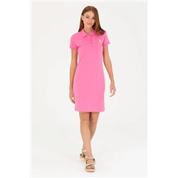 Женское розовое трикотажное платье Неожиданная скидка в корзине