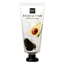 FarmStay Крем для рук "Тропические фрукты" Авокадо и Масло Ши, Tropical Fruit Avocado&Shea, 50мл