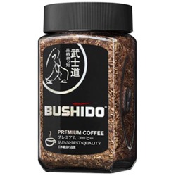Кофе растворимый Бушидо Блэк Катана ((BUSHIDO Black Katana Freeze Jar ) ст/б, Кофейный дом "Хорсъ", 100 гр.