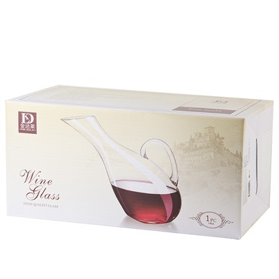 Декантер для вина v=1700мл (стекло) (подарочная упаковка)