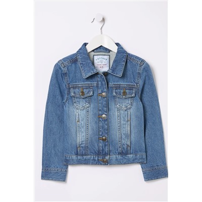 FatFace Plain Denim Jacket