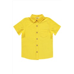 Рубашка для мальчика 6-9 лет Желтая 401403793Y31