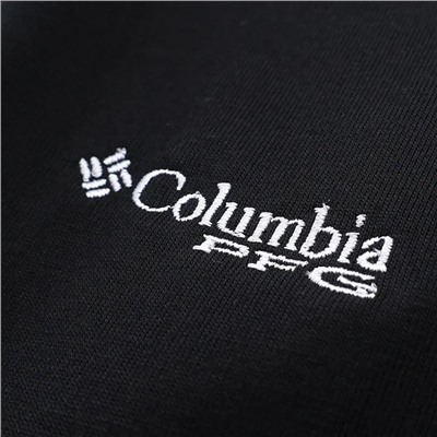Мужская футболка Columbi*a с круглым вырезом и короткими рукавами с принтом на спине. Влагопоглощающая и быстросохнущая ткань. Солнцезащитный эффект UPF30+.