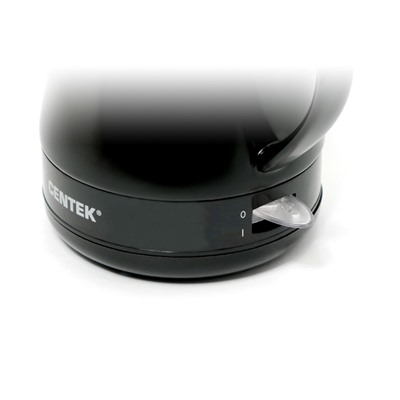 Чайник Centek CT-0063 Black <Astana> 1.2л, 1500W, чёрная керамика, матовый корпус