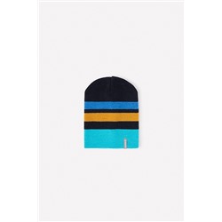 Симпатичная шапка для мальчика КВ 20246/ш/темно-синий шапка на обхват головы 54-56