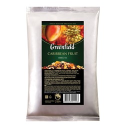 Чай листовой GREENFIELD "Caribbean Fruit" фруктовый (манго/ананас) 250 г, 1144-15