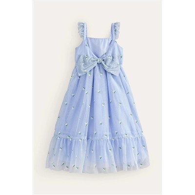 Boden Bow Back Tulle Dress