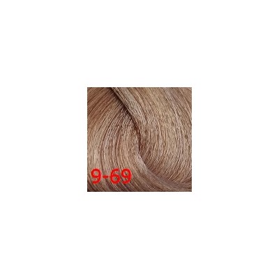 ДТ 9-69 стойкая крем-краска для волос Блондин шоколадно-фиолетовый 60 мл