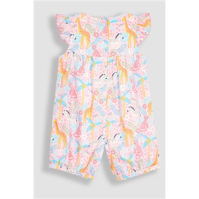 JoJo Maman Bébé Print Pretty Sunsuit