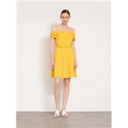 Платье приталенного кроя  цвет: Желтый PL1388/imogen | купить в интернет-магазине женской одежды EMKA