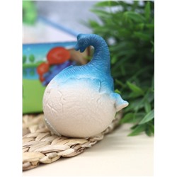 Мялка - антистресс «Dinosaur ball», blue