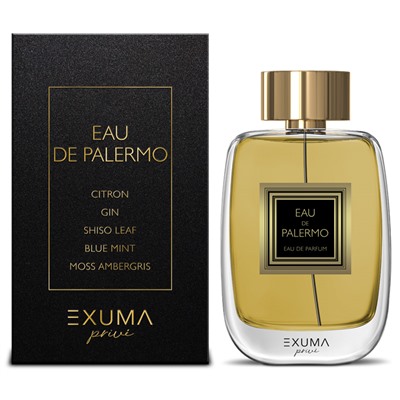 EXUMA PARFUMS EAU DE PALERMO unisex