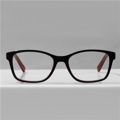 Готовые очки GA0315 (Цвет: C1 черный, красный; диоптрия: + 2,5; тонировка: Нет)