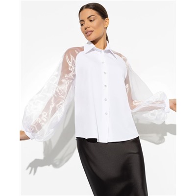 Блуза CHARUTTI 10810 белый
