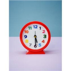 Часы-будильник «COLORFUL NUMBER», red