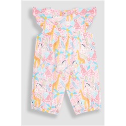 JoJo Maman Bébé Print Pretty Sunsuit