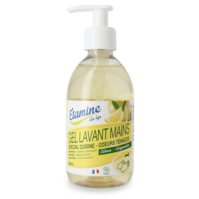 ETAMINE Гель для мытья рук нейтрализующий запахи "Лимон-имбирь" 290 мл
