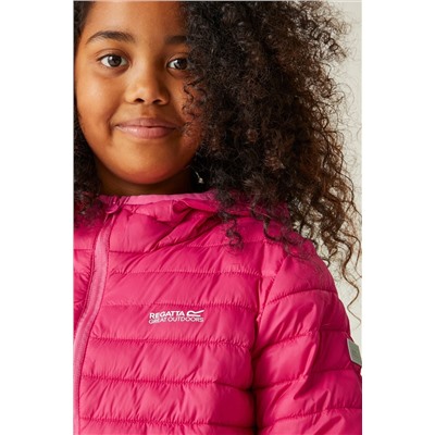 Regatta Junior Pink Hillpack II Lightweight Padded Jacket