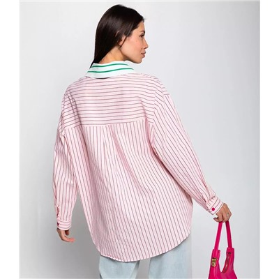 Рубашка #КТ667 (1), светло-розовый