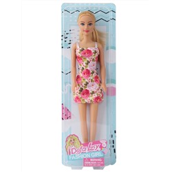 Кукла DEFA Lucy "Девушка в летнем платье" (29 см, розовый)