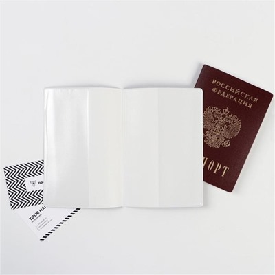 Обложка на паспорт "Россия", ПВХ
