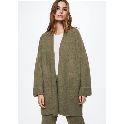 Cardigan punto oversize -  Mujer | MANGO OUTLET España