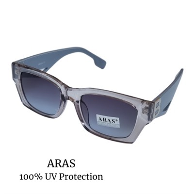 Очки солнцезащитные женские ARAS, серые, 8816 С5, арт. 129.044