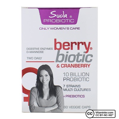 Пробиотик Berry Biotic 60 капсул в воде