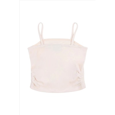 Juicy Couture Girls Diamante Crown Strappy Pink Camisole