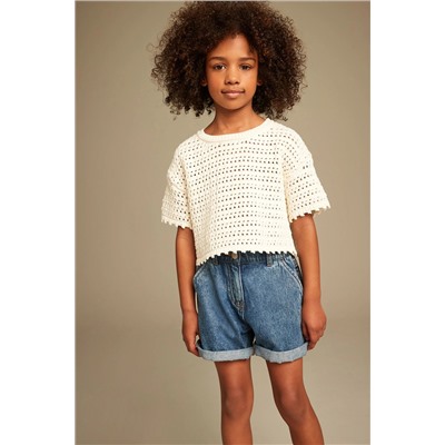 Crochet Knit Top (3-16yrs)