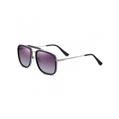IQ30066 - Солнцезащитные очки ICONIQ TR3366 Bright Black Silver progressive purple C01-P73