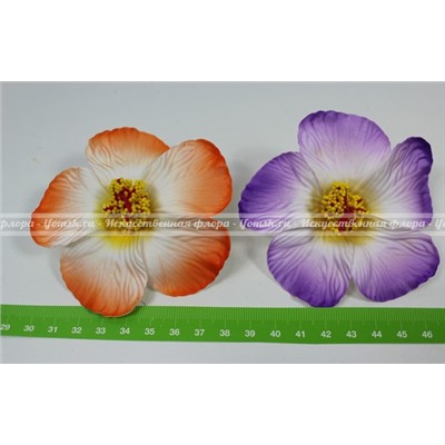 Лот №19 Головка цветка Мальва (EVA) (10 упаковок по 10 штук)