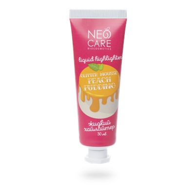 Neo Care Хайлайтер Glitter mousse peach pudding, 30мл -70%