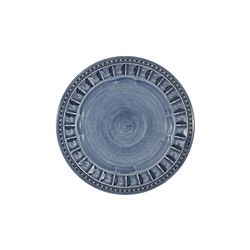 Тарелка закусочная Augusta синяя, 22 см, 57528